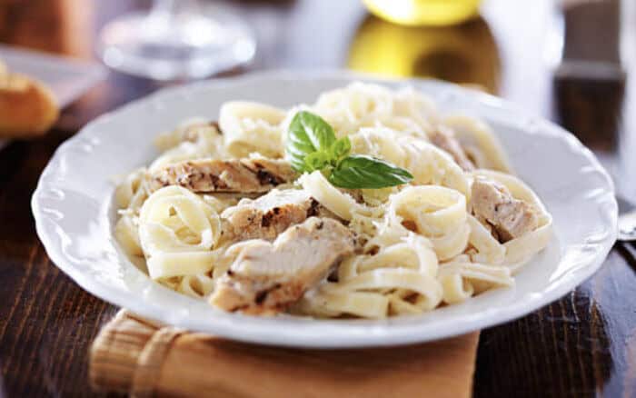 Creamy Chicken Carbonara for 2 (Pop Up 7/9)
